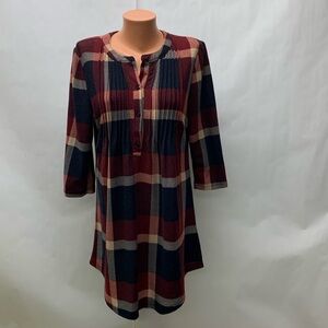 Reborn Plaid Dress large